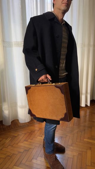 Valigetta rigida vintage a combinazione