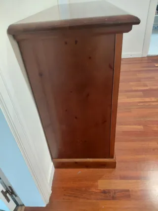 Cajonera de madera caoba alta calidad