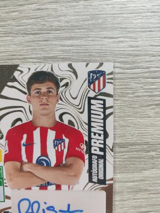 Autografo original premium Riquelme Adrenalyn 2024