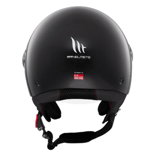 Casco Jet MT Street S Negro Brillo