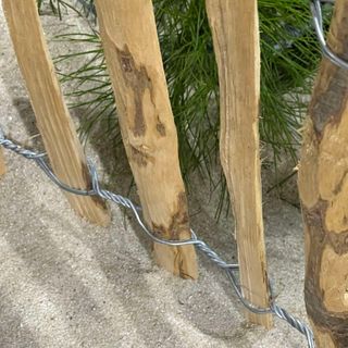 Empalizada de Avellano para Jardín 0.6 x 5 m