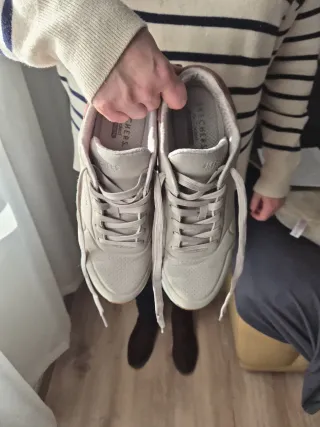 Zapatillas Skechers Beige/Marrón Paseo