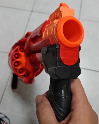 Nerf Mega Rotofury Lançador de Dardos
