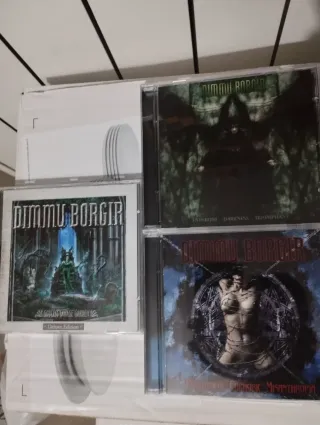 Lote cds Dimmu Borgir