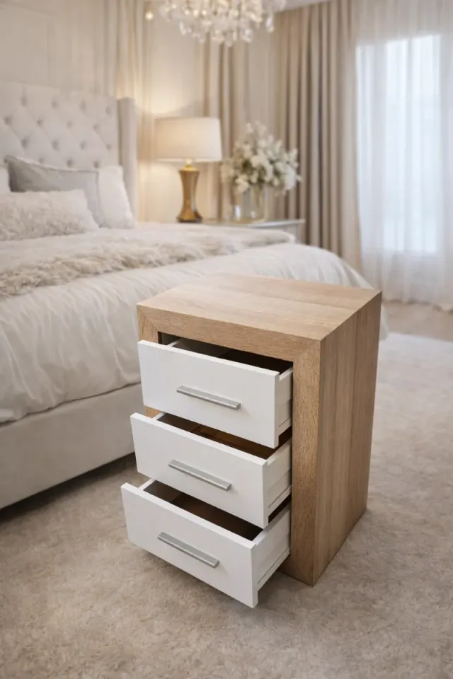 Mesita de noche moderna