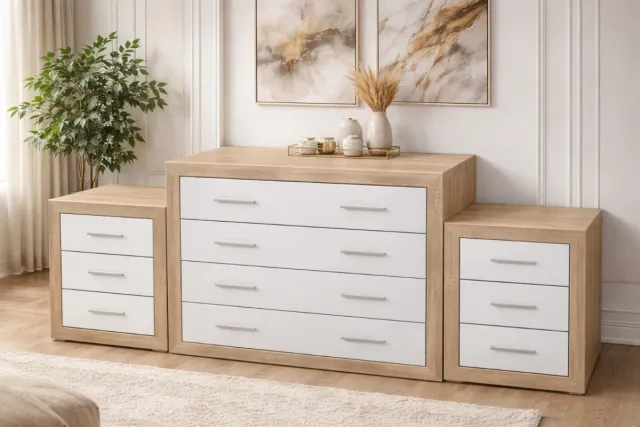 Mesita de noche moderna