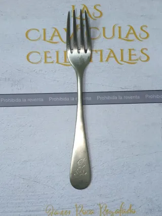 Lote 4 cubiertos plata china export s. XIX Yatshin