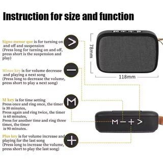 Altavoz bluetooth portátil a estrenar