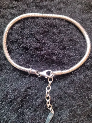 Pulsera Plata Maciza Cordón 12.93g