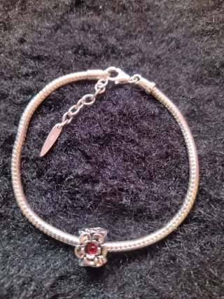 Pulsera Plata Maciza Cordón 12.93g