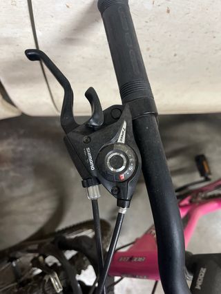 Bicicleta rosa niña