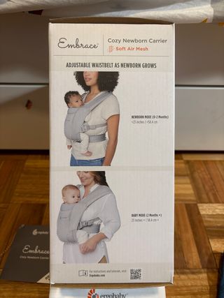 Mochila Ergobaby Embrace Azul