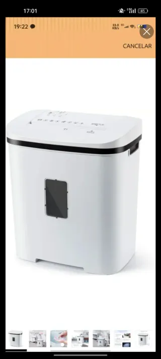 Trituradora Papel Profesional 14 Hojas