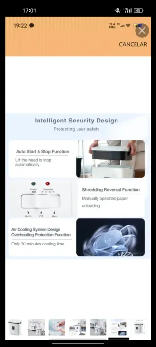 Trituradora Papel Profesional 14 Hojas