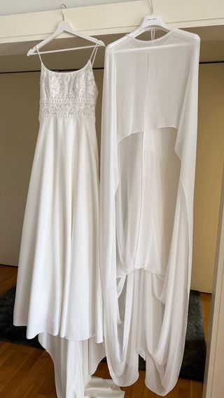 Vestido de Novia Rosa Clará Blanco