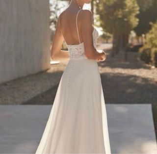 Vestido de Novia Rosa Clará Blanco