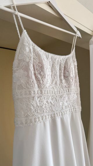 Vestido de Novia Rosa Clará Blanco