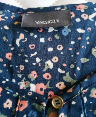 Blusa estampada mujer