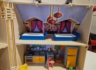 Casa Playmobil con accesorios