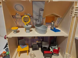 Casa Playmobil con accesorios