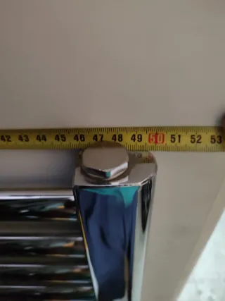 Radiador toallero metal cromado,de agua caliente,