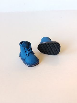 Scarpe in pelle per bambole Blythe Pullip Qbaby