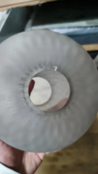 Coppa paralume in vetro smerigliato