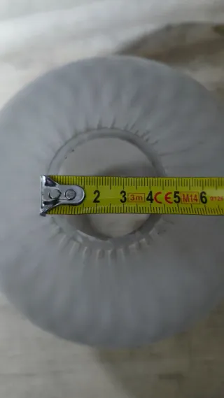 Coppa paralume in vetro smerigliato