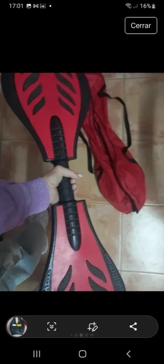 Monopatín de equilibrio con funda