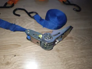 Pack 2 Eslingas de carraca naranjas y azules