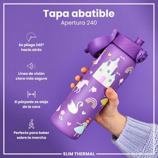 ion8 Botella Agua Acero Inoxidable Termica, 500ml,