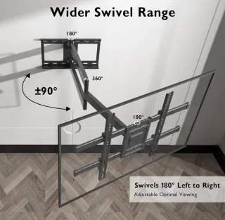 Soporte TV BONTEC 32-75" Articulado Giratorio