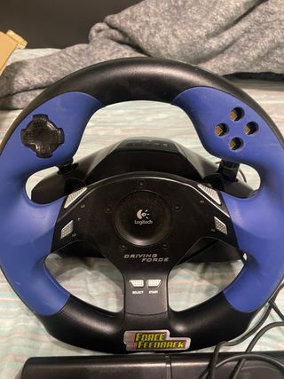 Volante Logitech Driving Force PS1