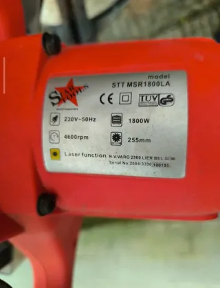 Sierra ingletadora circular