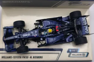 WILLIAMS TOYOTA FW 30 N. ROSBERG 1:43 MINICHAMPS