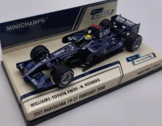 WILLIAMS TOYOTA FW 30 N. ROSBERG 1:43 MINICHAMPS