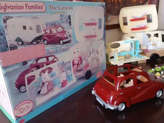 Sylvanian Families Coche y Caravana
