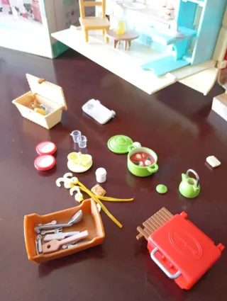 Sylvanian Families Coche y Caravana