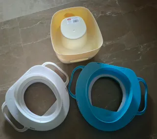 Orinal y 2 adaptadores WC