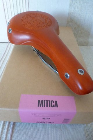 Sella/Selle Italia Mitica Síllin Cuero "Brooks"