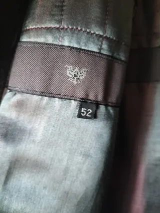 Chaqueta de piel CARAMELO negra