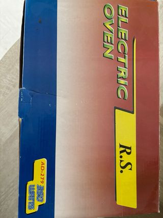 Horno Tostador Eléctrico R.S. 350W