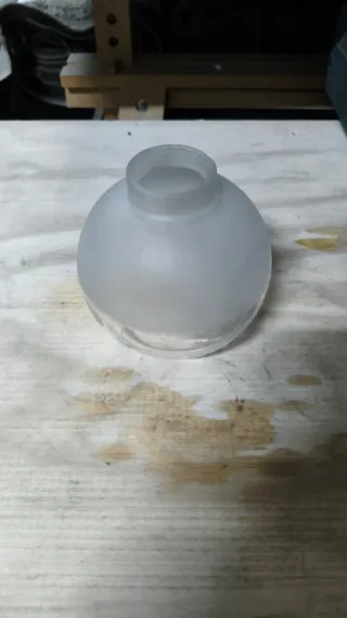 Coppa paralume in vetro