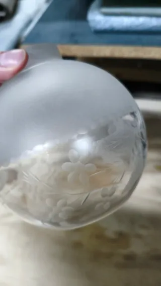 Coppa paralume in vetro