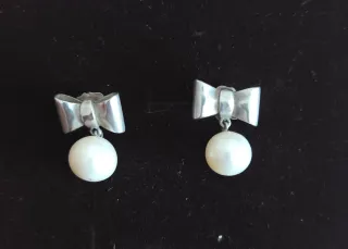 Pendientes Tous Plata y Perlas