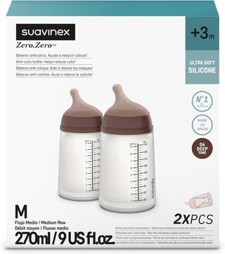 Suavinex, Pack 2 Biberón Anticólico Zero Zero 270