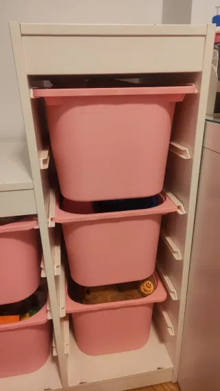 Mueble TROFAST Almacenaje Infantil Ikea blanco