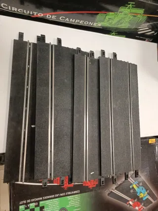 4 Rectas Ninco Slot 1/32 Usadas