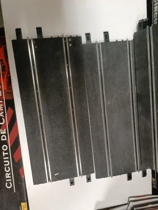 4 Rectas Ninco Slot 1/32 Usadas