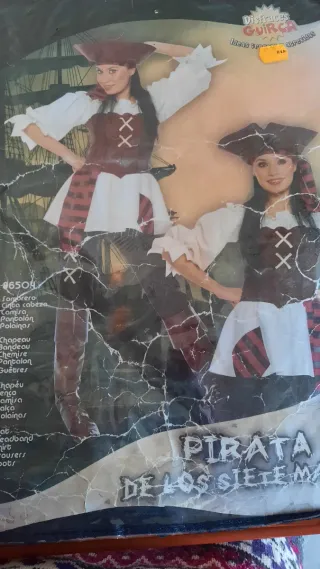 Disfraz Pirata mujer